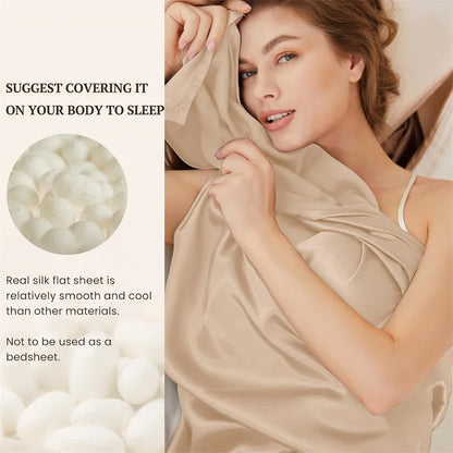 silk flat sheet