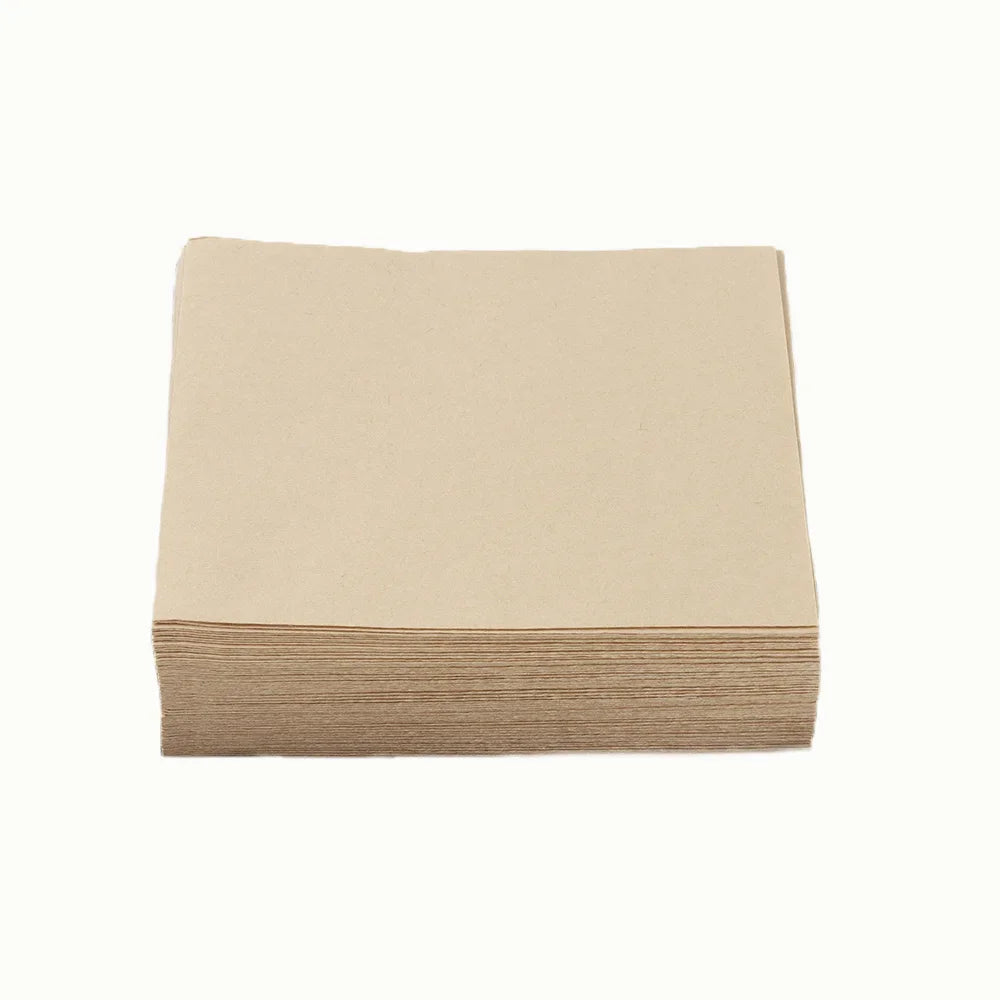 Square Coffee Filters Paper, Large Filter Paper, Barista Espresso Accessories, 6-10Cups, 400 ml, 600 ml, 800ml